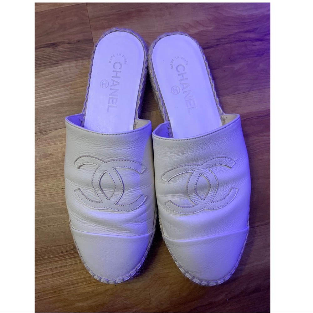 Chanel Espadrilles Mules